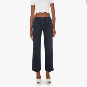 MOTHER The Mid Rise Zip Rambler Ankle Jean - Night in Venice, size 29
